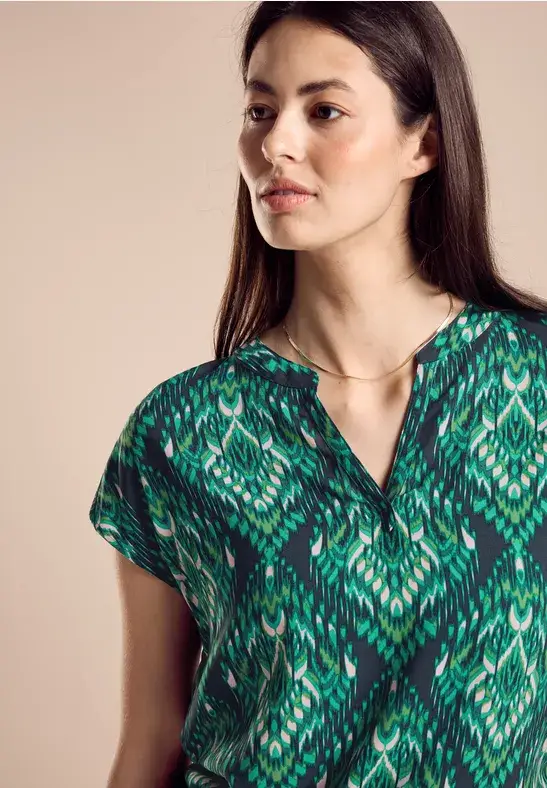 Street One Sommer Bluse Mit Print
