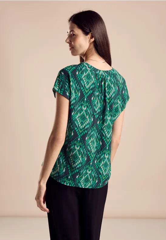 Street One Sommer Bluse Mit Print