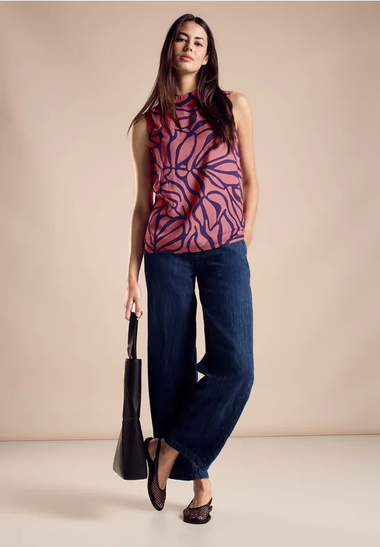 Street One Sommer Bluse Mit Print