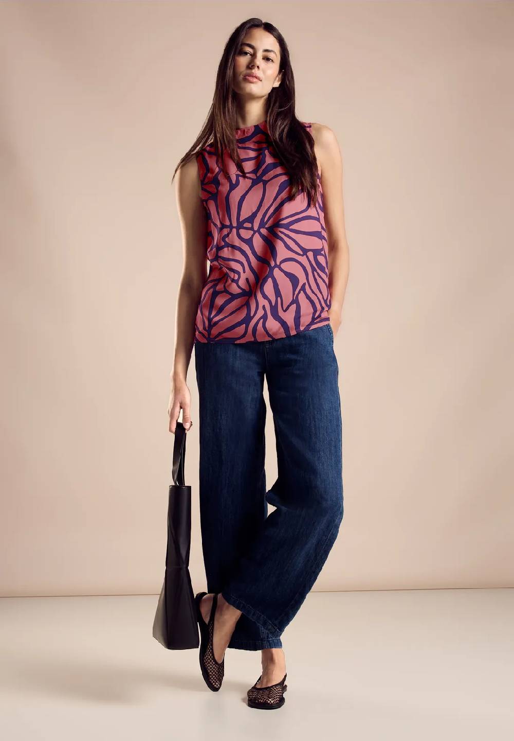 Street One Sommer Bluse mit Print