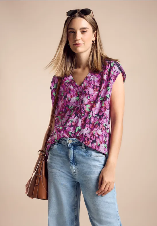 Street One Sommer Bluse Mit Print