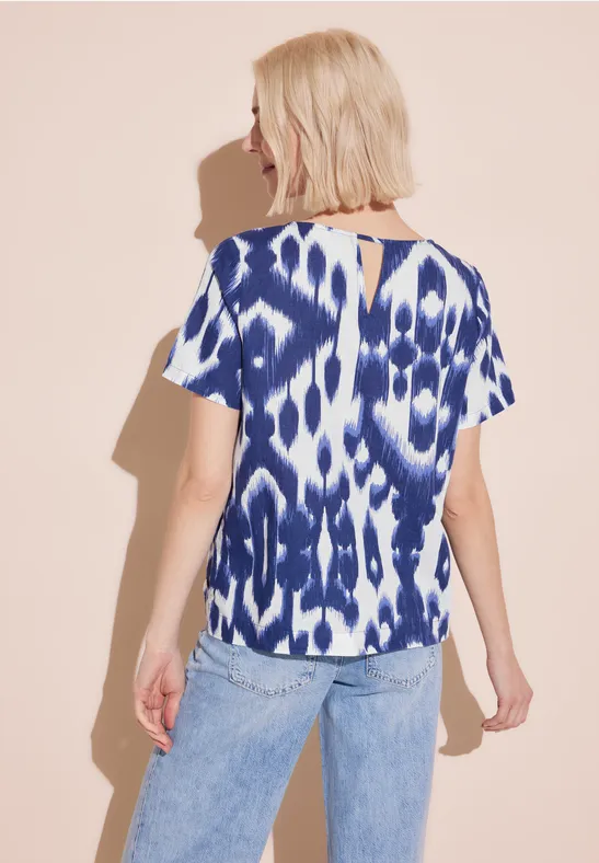 Street One Sommer Bluse Mit Print
