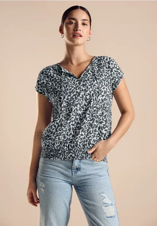 Street One Sommer Bluse Mit Print