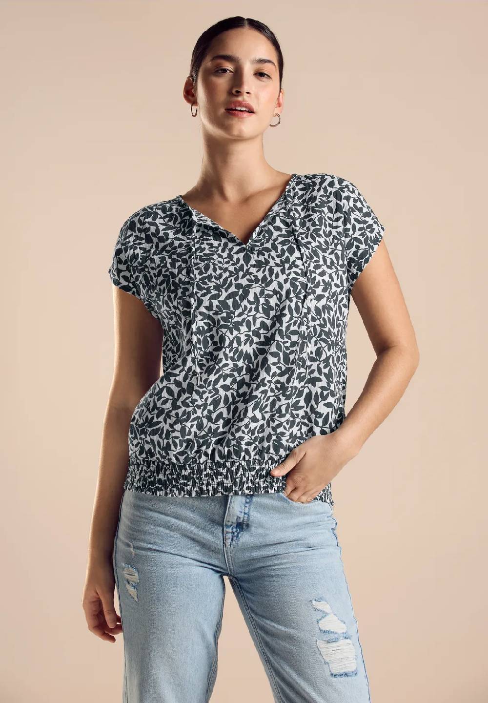 Street One Sommer Bluse mit Print