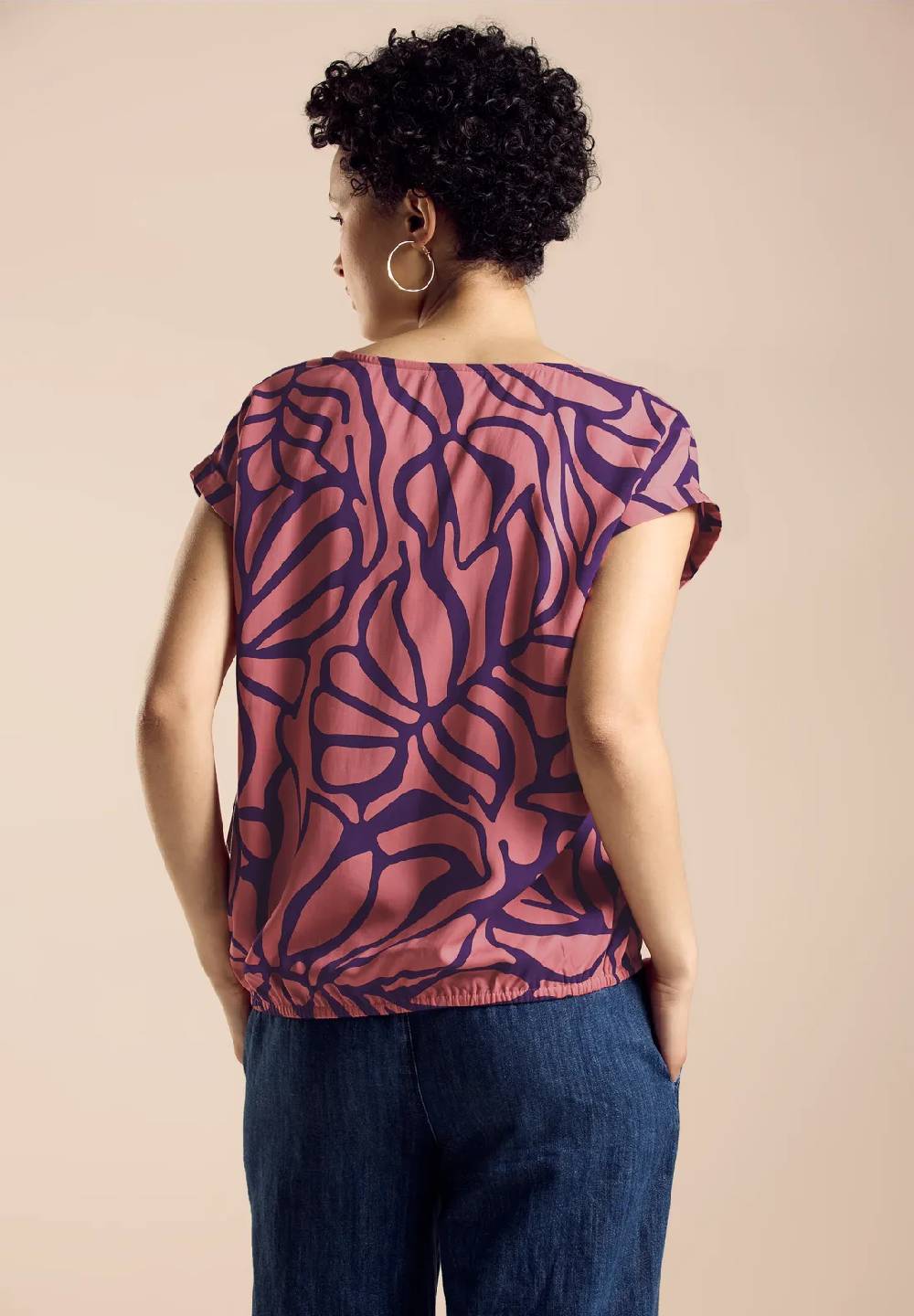 Street One Sommer Bluse Mit Print - Style LAURENTIA