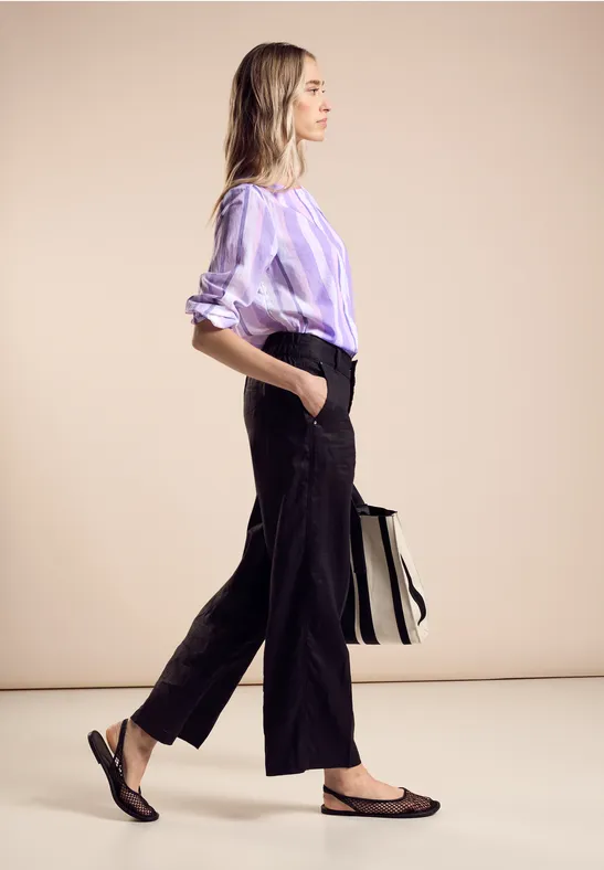 Street One Sommer Bluse Mit Streifen