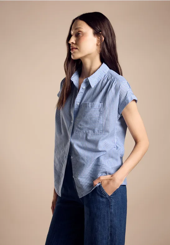 Street One Sommer Bluse Mit Streifen