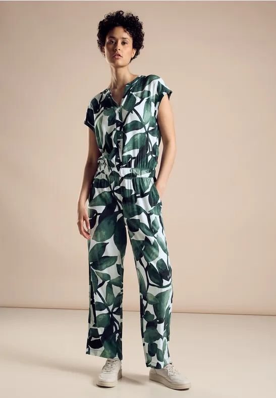 Street One Sommer Jumpsuit Mit Print