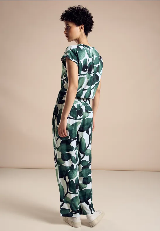 Street One Sommer Jumpsuit Mit Print