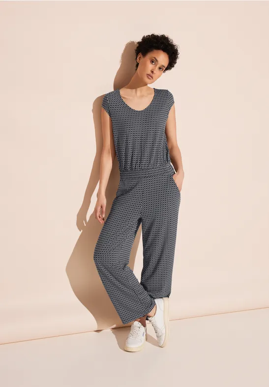 Street One Sommer Jumpsuit Mit Print