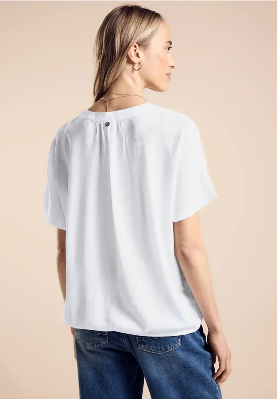 Street One Sommerbluse Mit Struktur