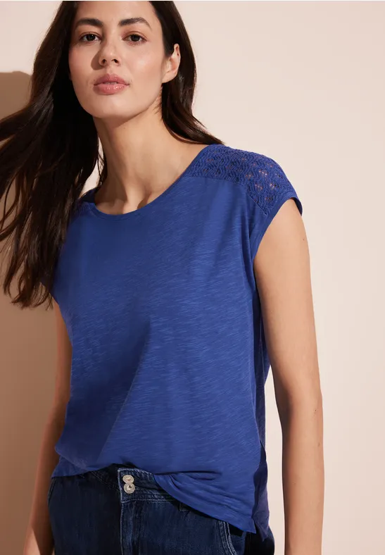 Street One Spitzendetail T-Shirt