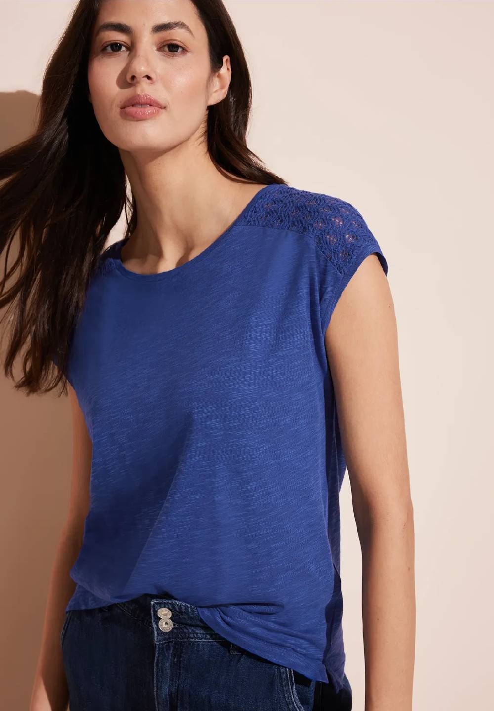 Street One Spitzendetail T-Shirt