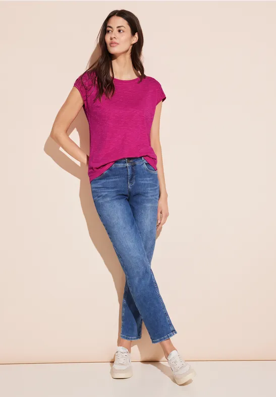 Street One Spitzendetail T-Shirt