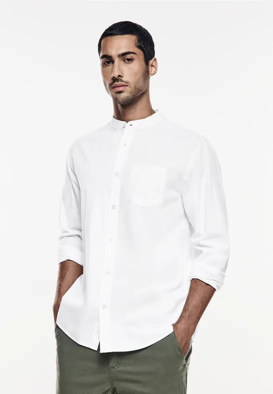 Street One Stehkragen Hemd