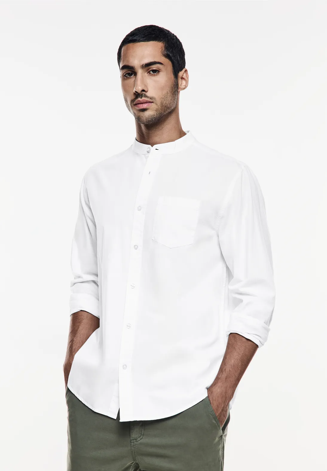 Street One Stehkragen Hemd