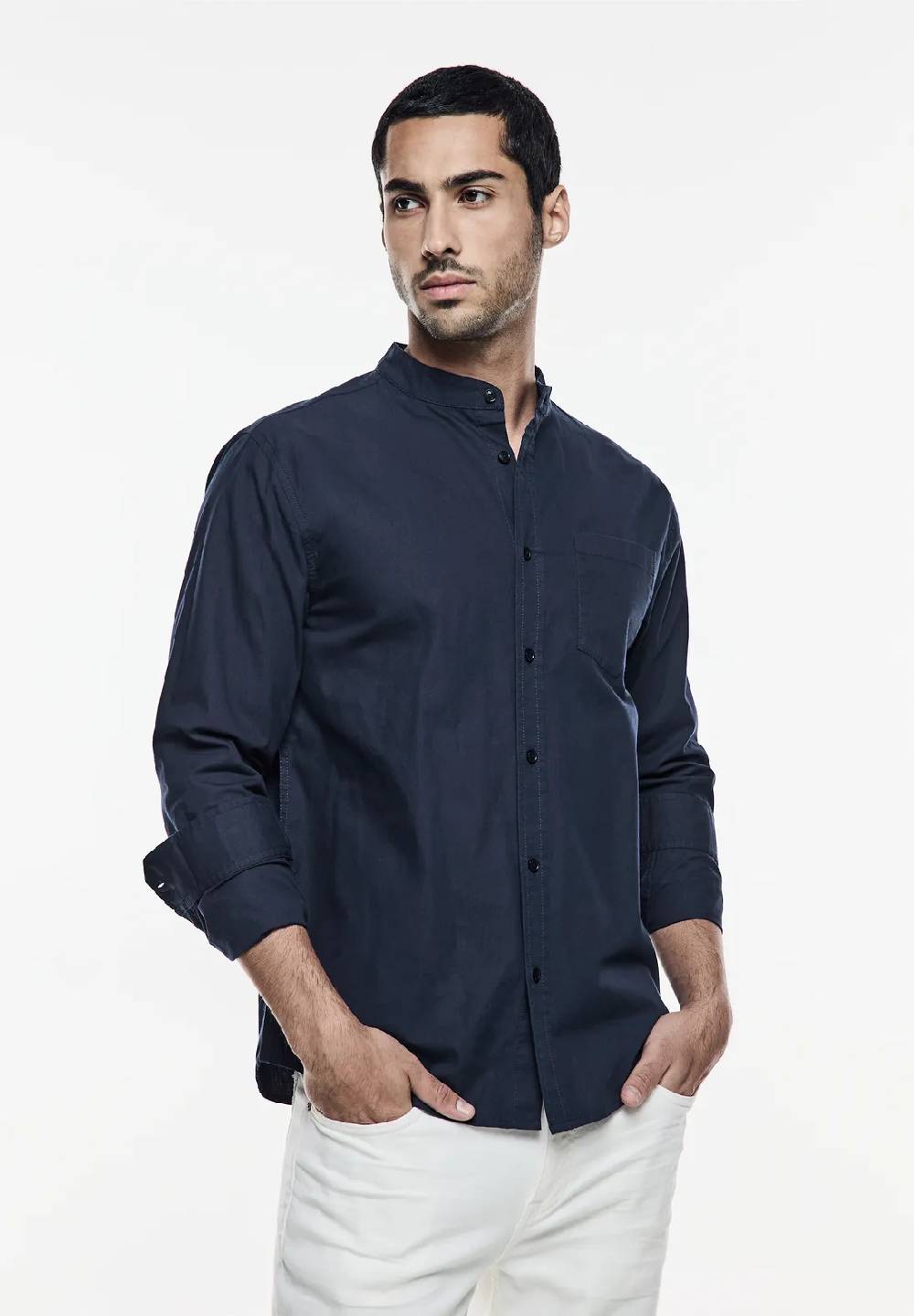 Street One Stehkragen Hemd