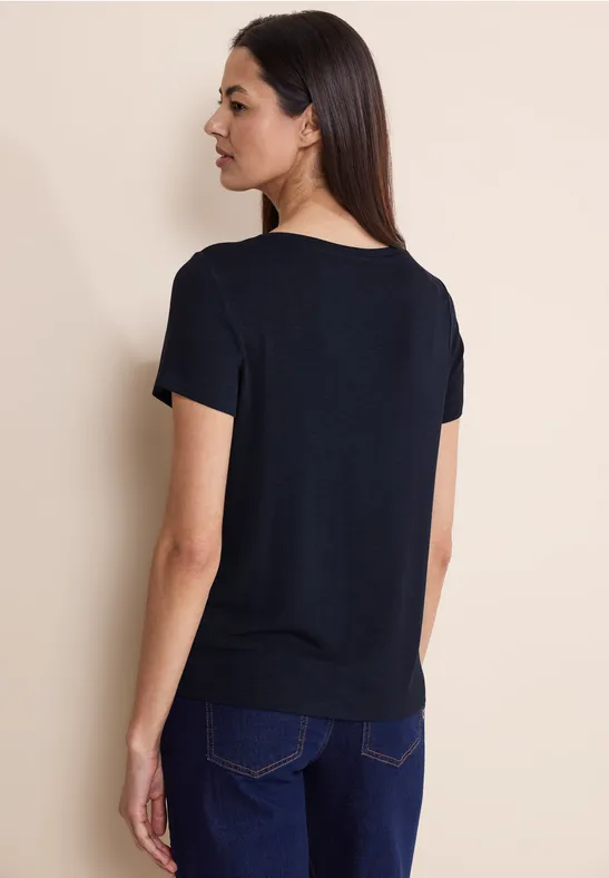 Street One Steinchen Print Shirt