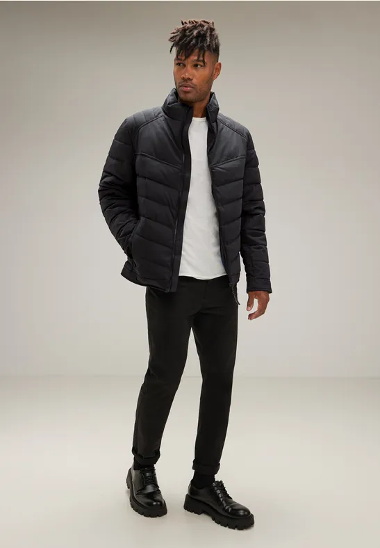 Street One Steppjacke Im Bikerlook