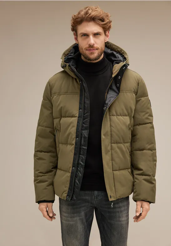 Street One Steppjacke Mit Kapuze