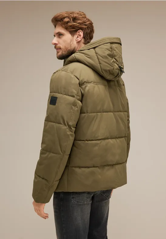 Street One Steppjacke Mit Kapuze
