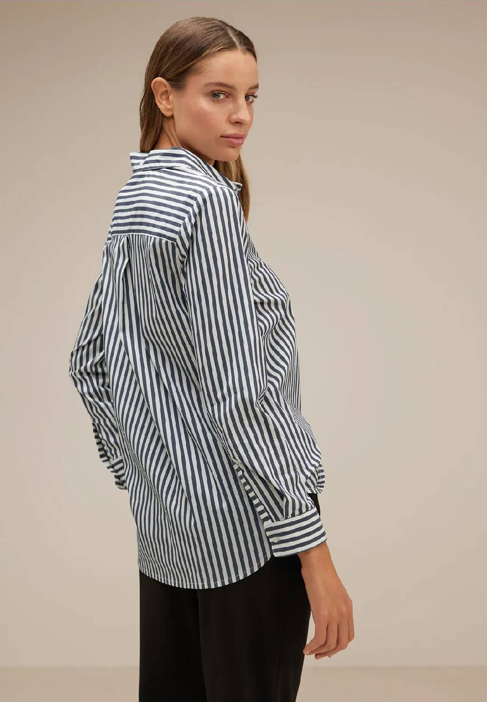 Street One Streifen Hemdbluse