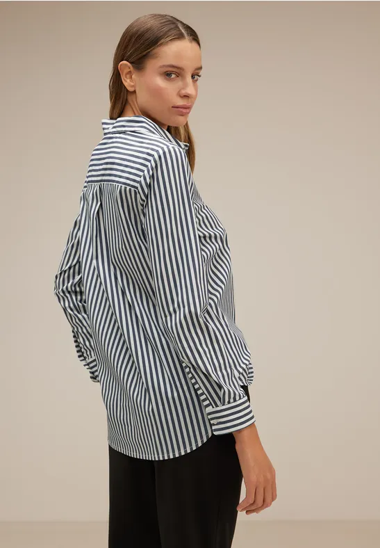 Street One Streifen Hemdbluse