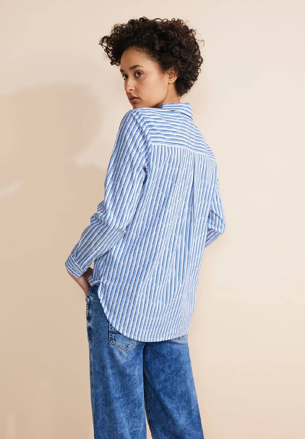 Street One Streifen Hemdbluse