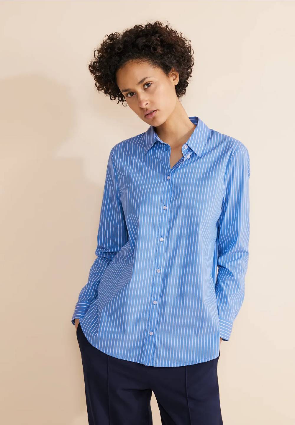 Street One Streifen Hemdbluse