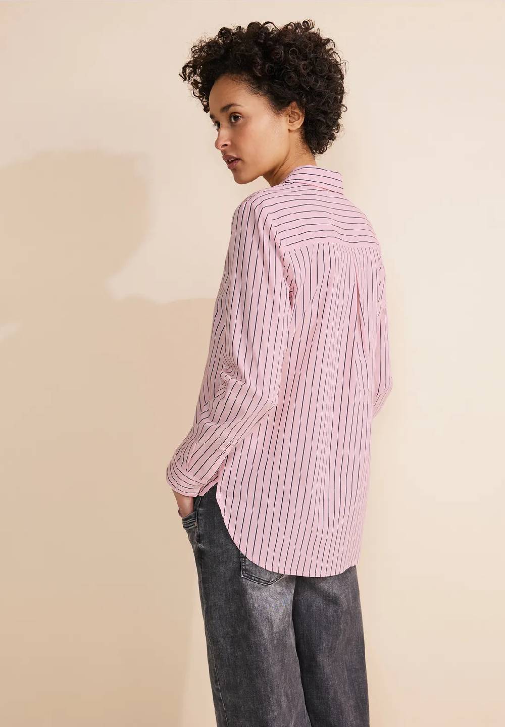 Street One Streifen Hemdbluse
