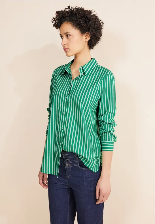 Street One Streifen Hemdbluse