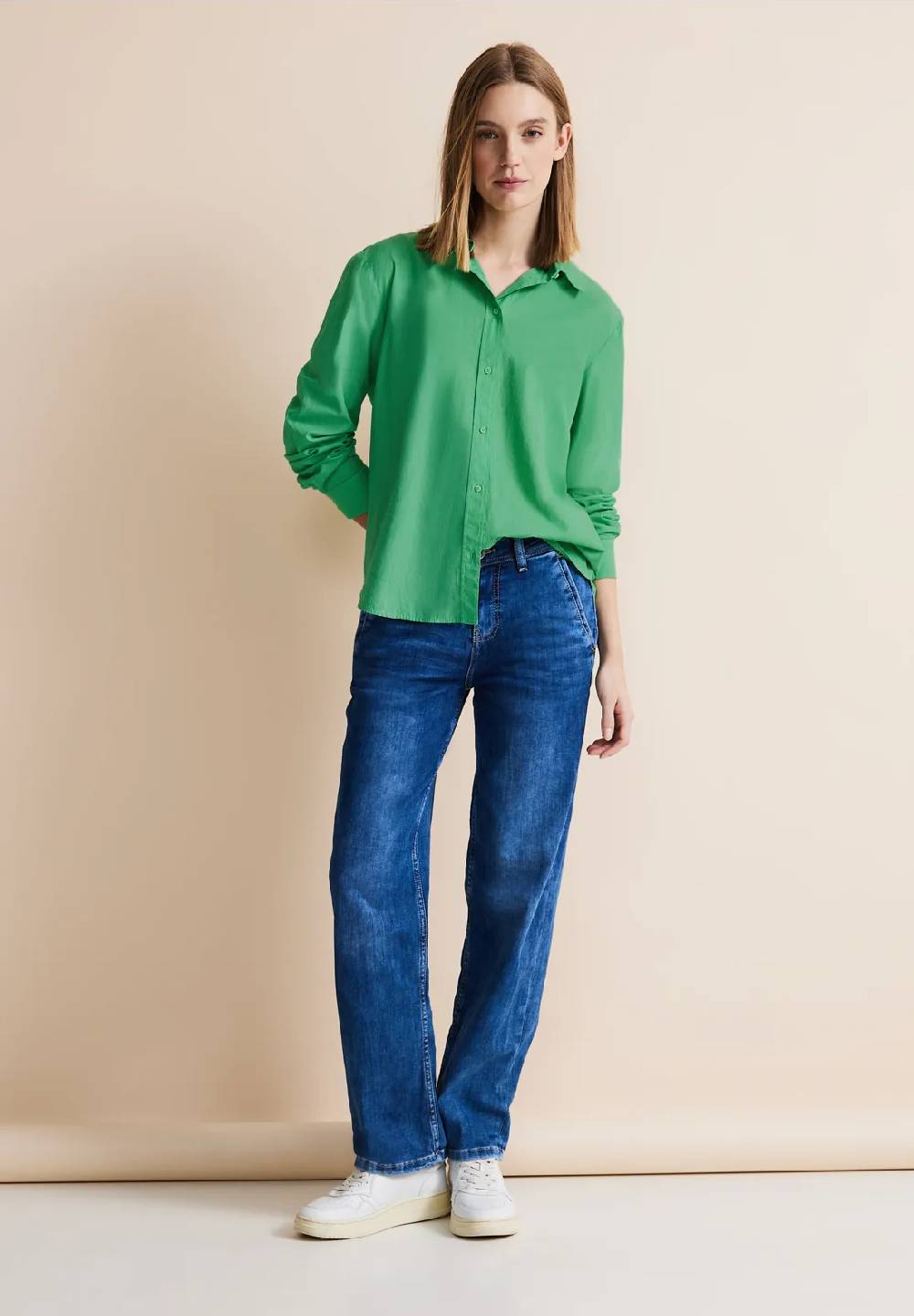 Street One Streifen Hemdbluse