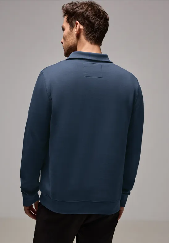 Street One Stretch Halfzip Sweater