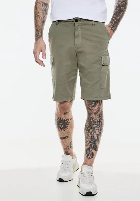 Street One Stretch Twill Cargo Shorts