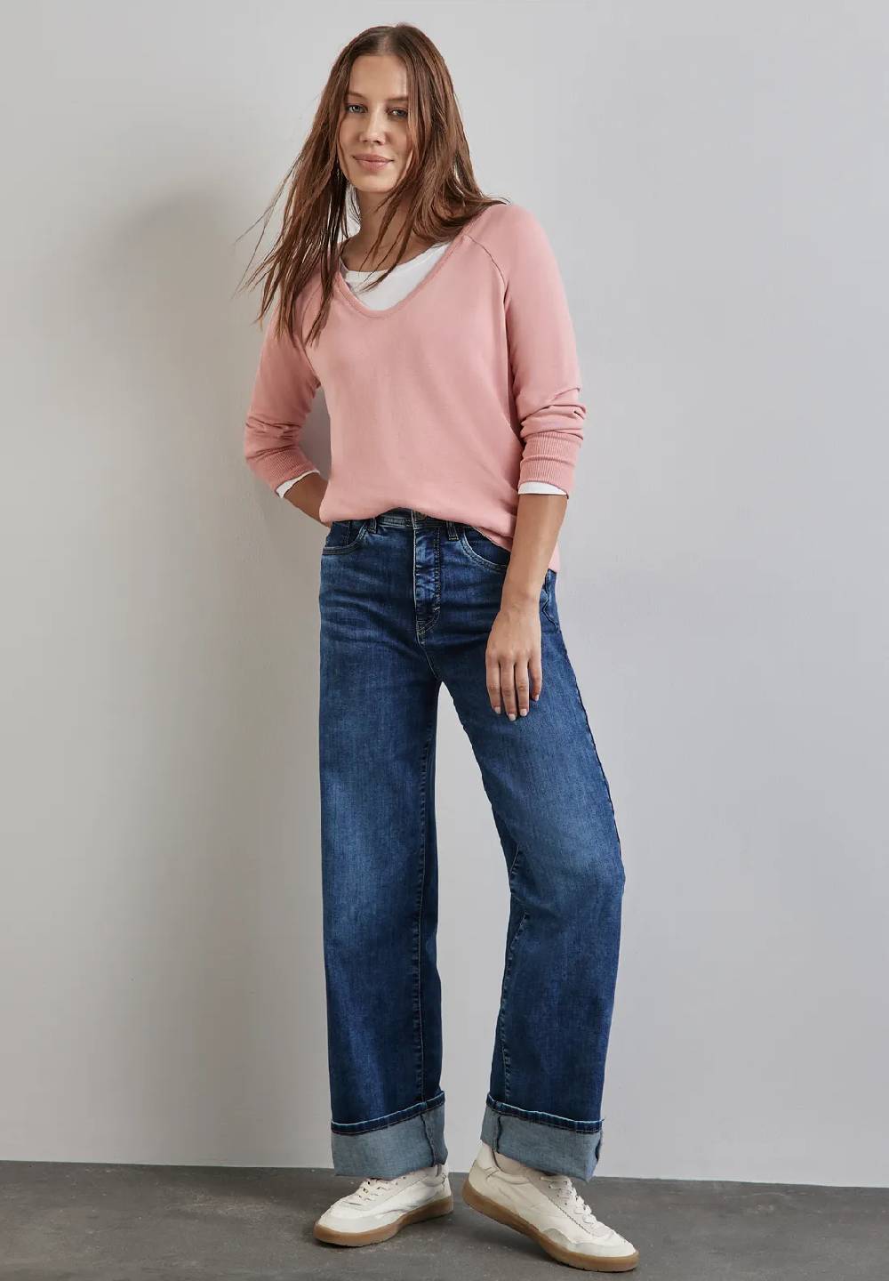 Street One Strick-Look Shirt