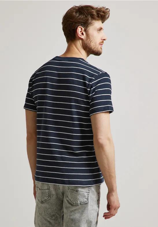 Street One Strick Optik Streifenshirt