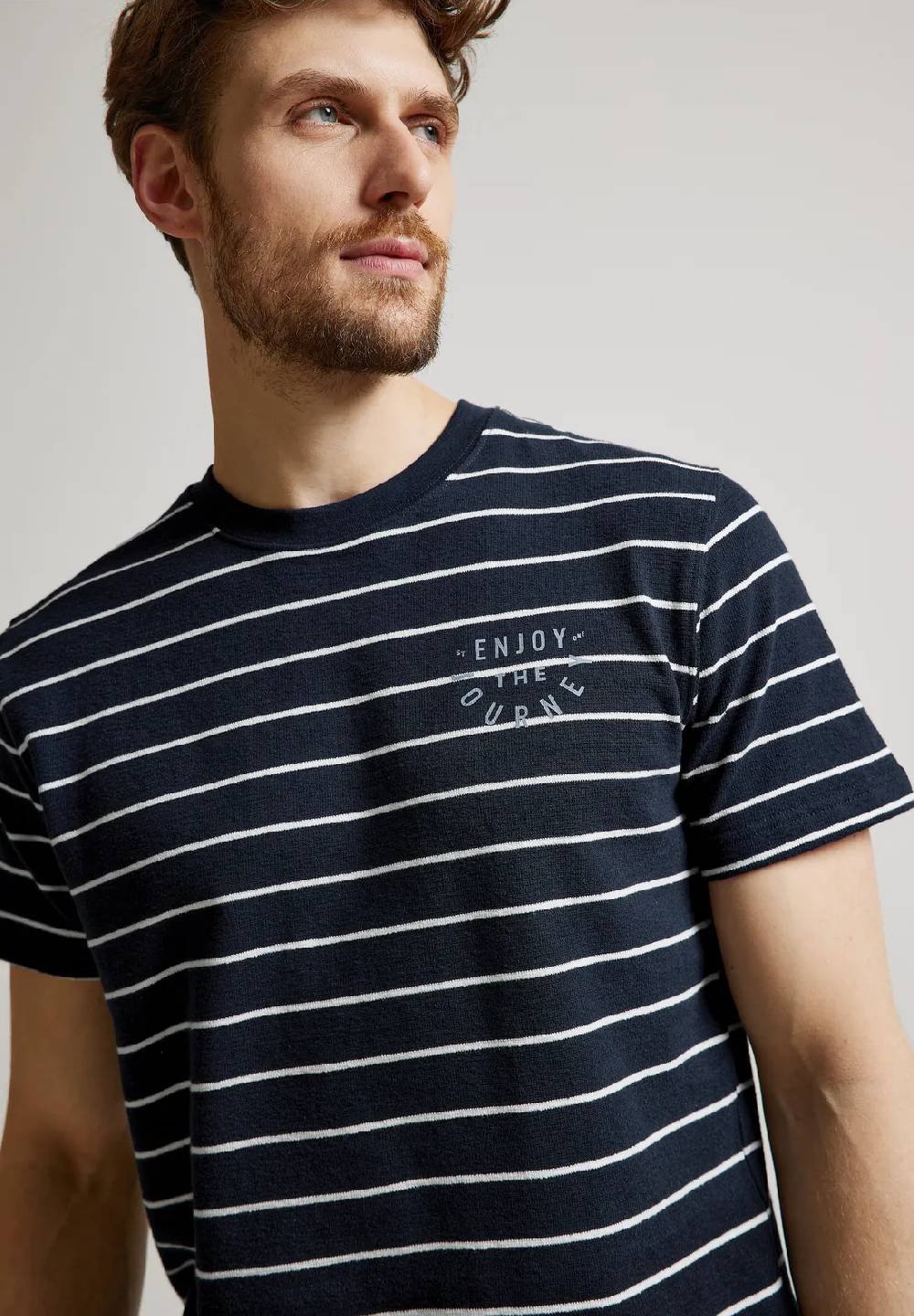 Street One Strick Optik Streifenshirt