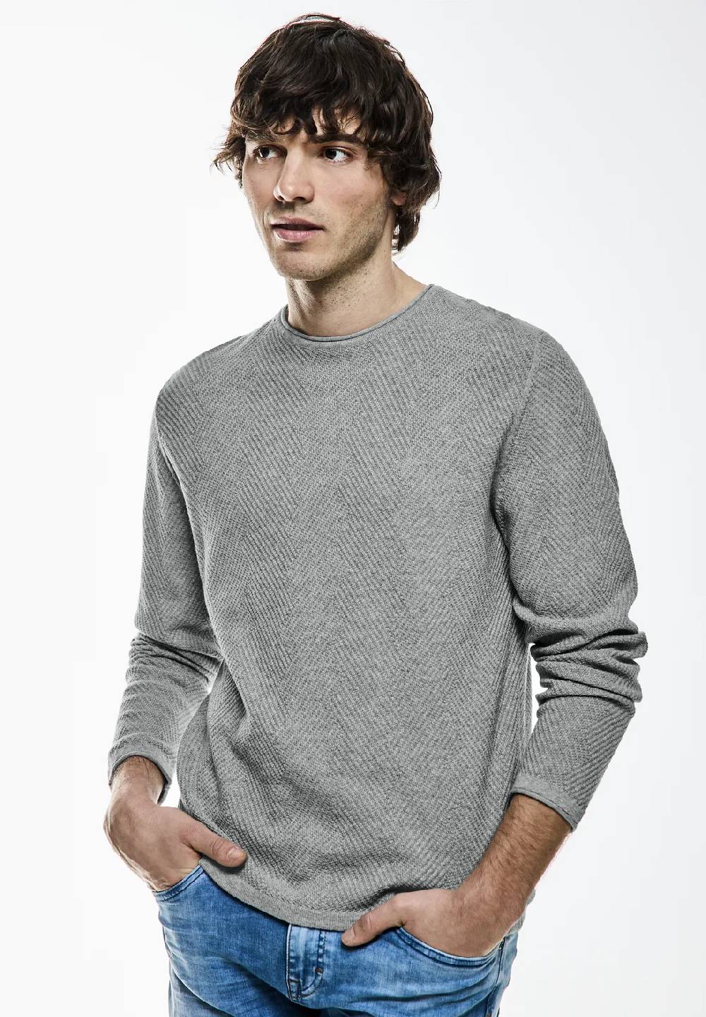 Street One Strick Struktur Pullover