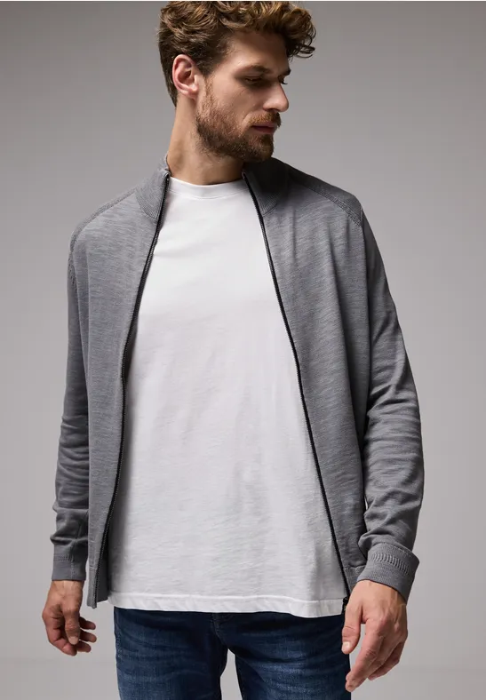 Street One Strickjacke Im Washed-Look