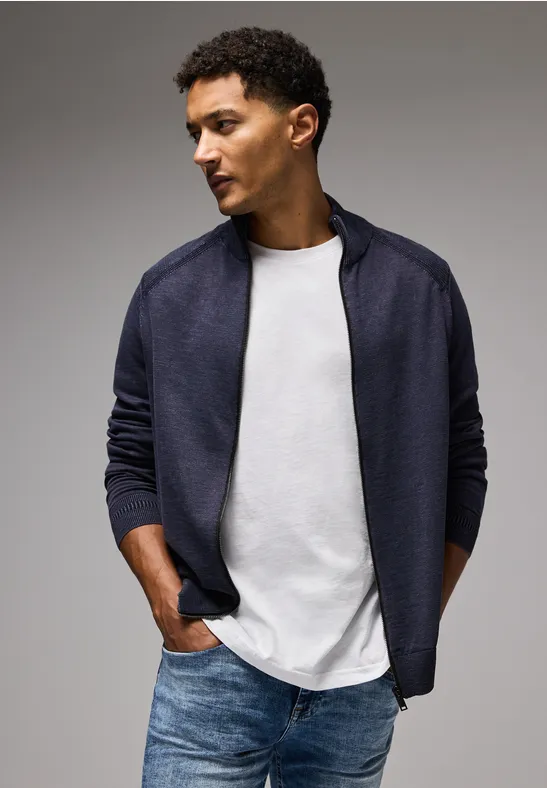 Street One Strickjacke Im Washed-Look