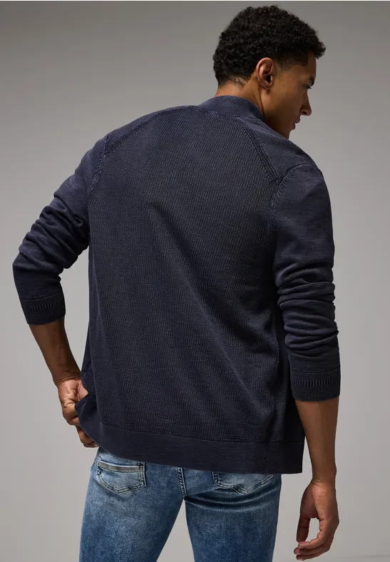 Street One Strickjacke Im Washed-Look