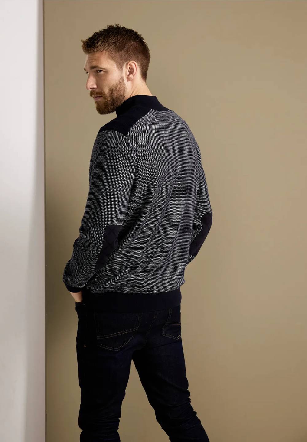 Street One Strickjacke In Birdseyeoptik