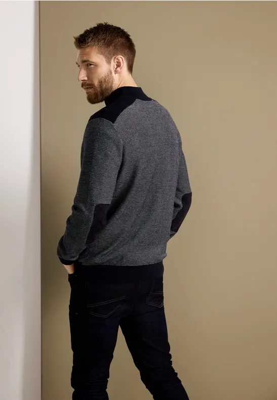 Street One Strickjacke In Birdseyeoptik