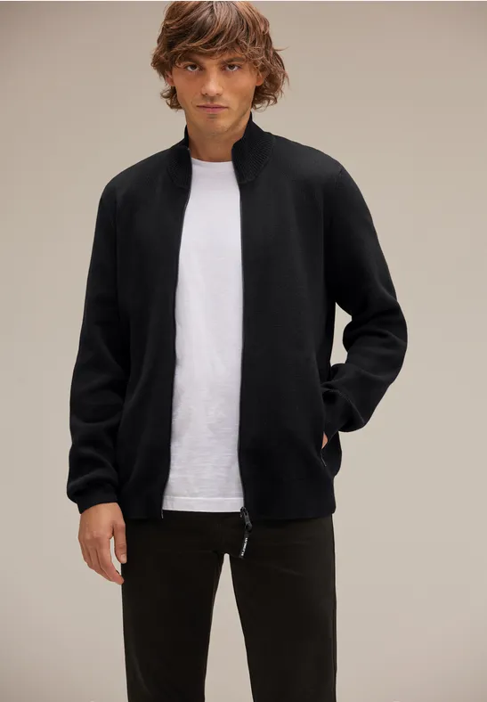 Street One Strickjacke Mit Zipper