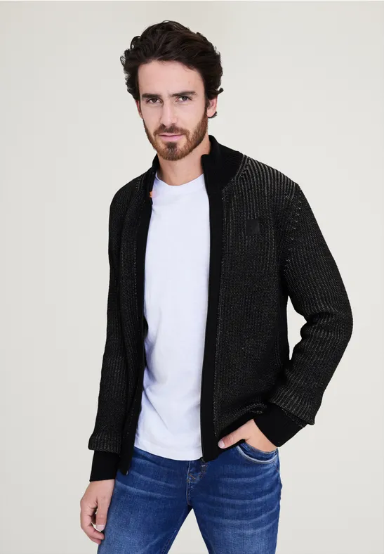 Street One Strickjacke Mit Zipper