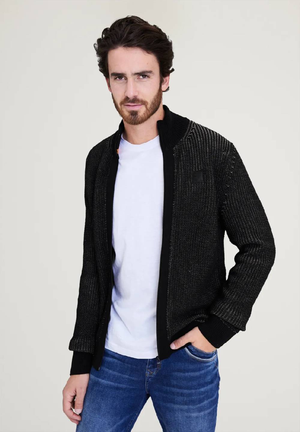 Street One Strickjacke mit Zipper