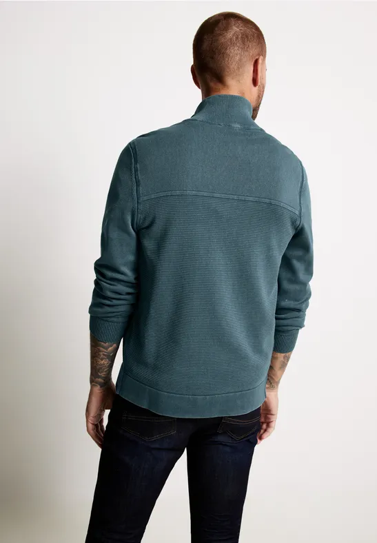 Street One Strickjacke Mit Zipper