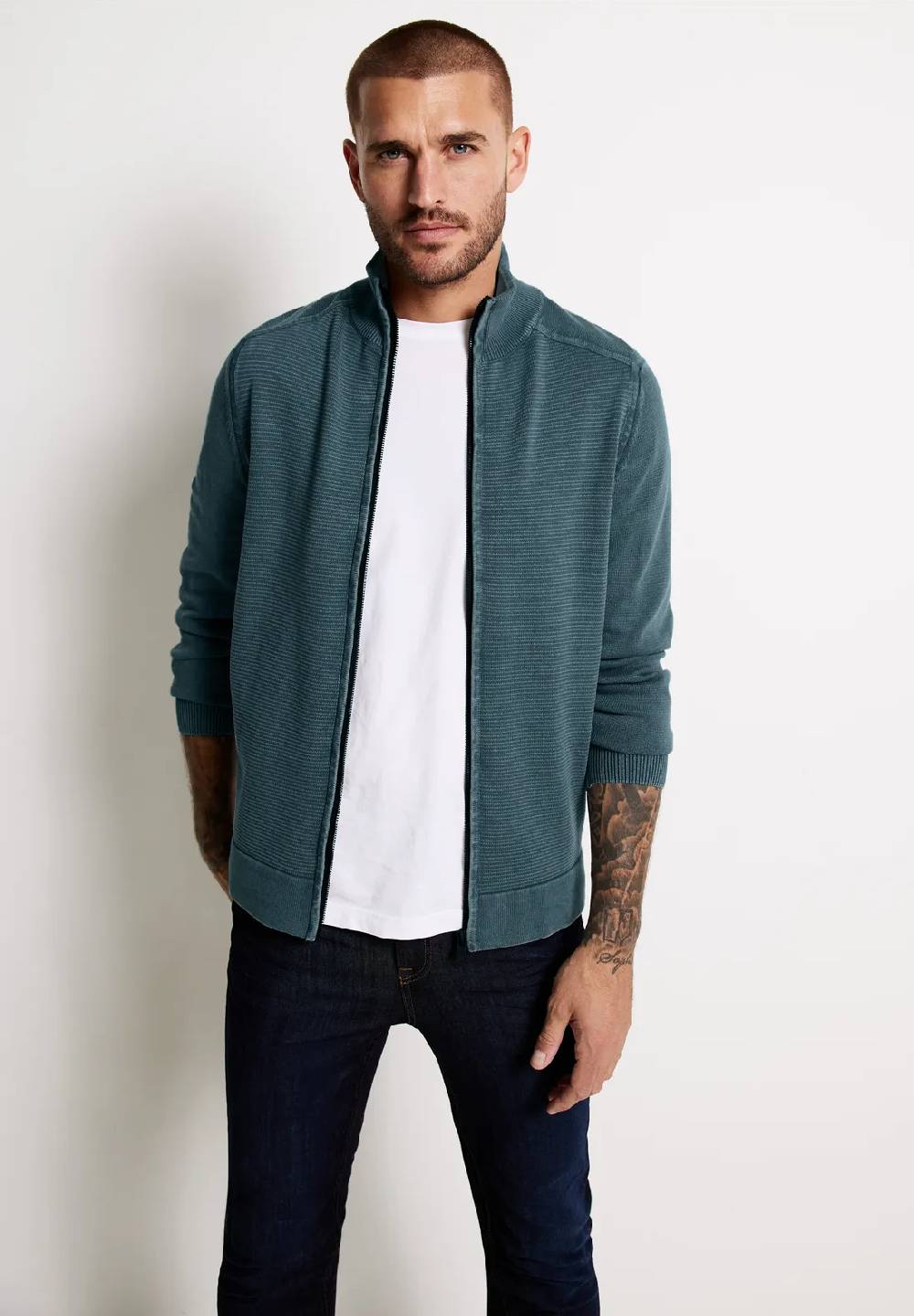 Street One Strickjacke mit Zipper