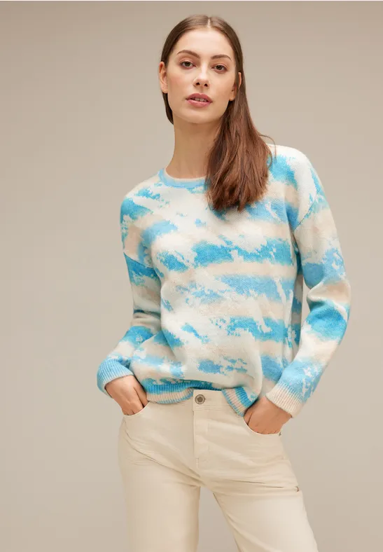 Street One Strickpullover Mit Muster