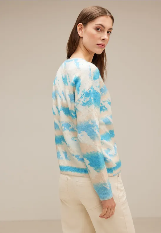 Street One Strickpullover Mit Muster